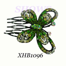 Fashion Hair Jewelry/Diamond Hair Comb/ Hair Comb (XHB1096)